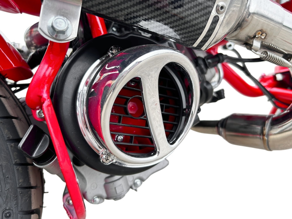 IceBear Maddog Gen V 150cc Scooter (PMZ150-22) - Engine close-up