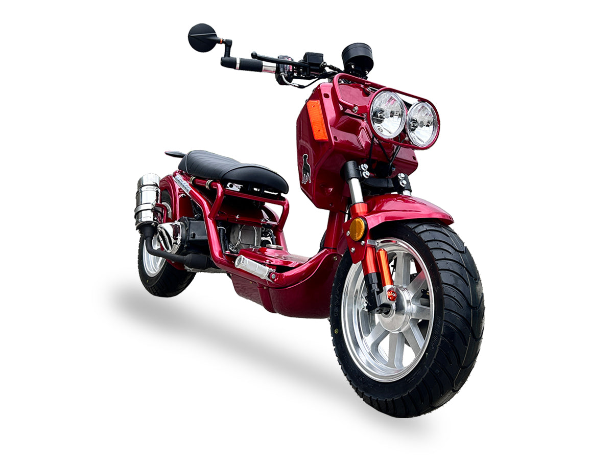 IceBear Maddog Gen IV 150cc Scooter (PMZ150-21) - Burgundy Maddog Gen IV 150cc (PMZ150-21)
