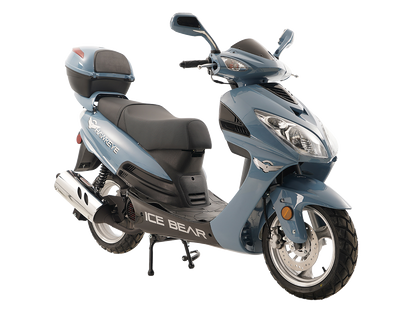 IceBear Hawkeye 150cc Scooter (PMZ150-3C) - full scooter on white background