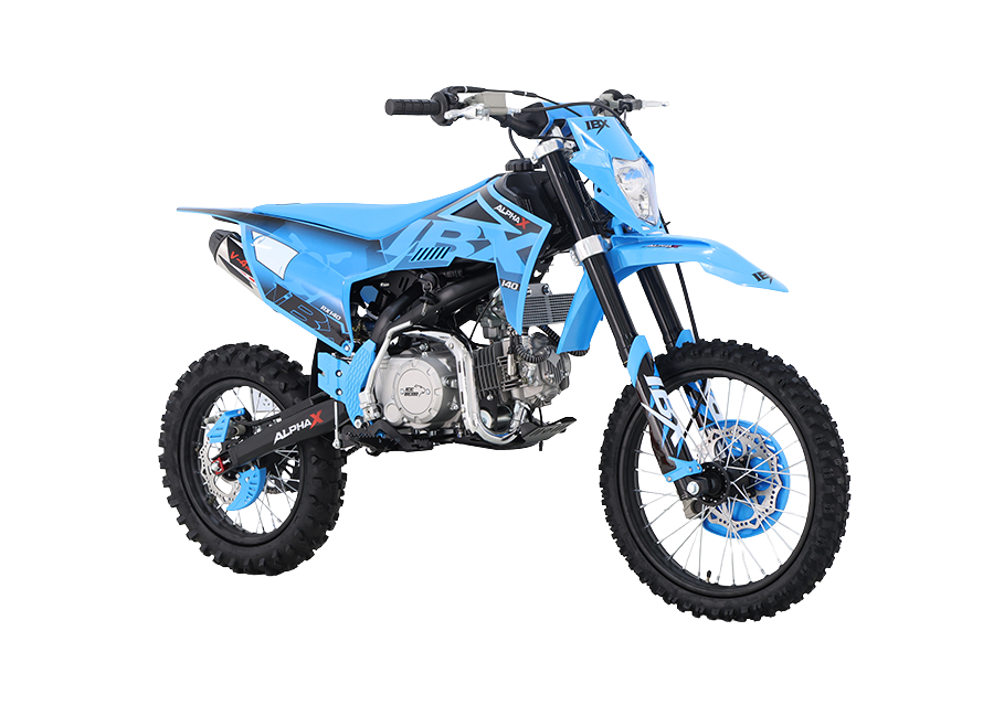 IceBear IBX AX140 140cc Pit Bike (PAD140-V2) - full bike on white background