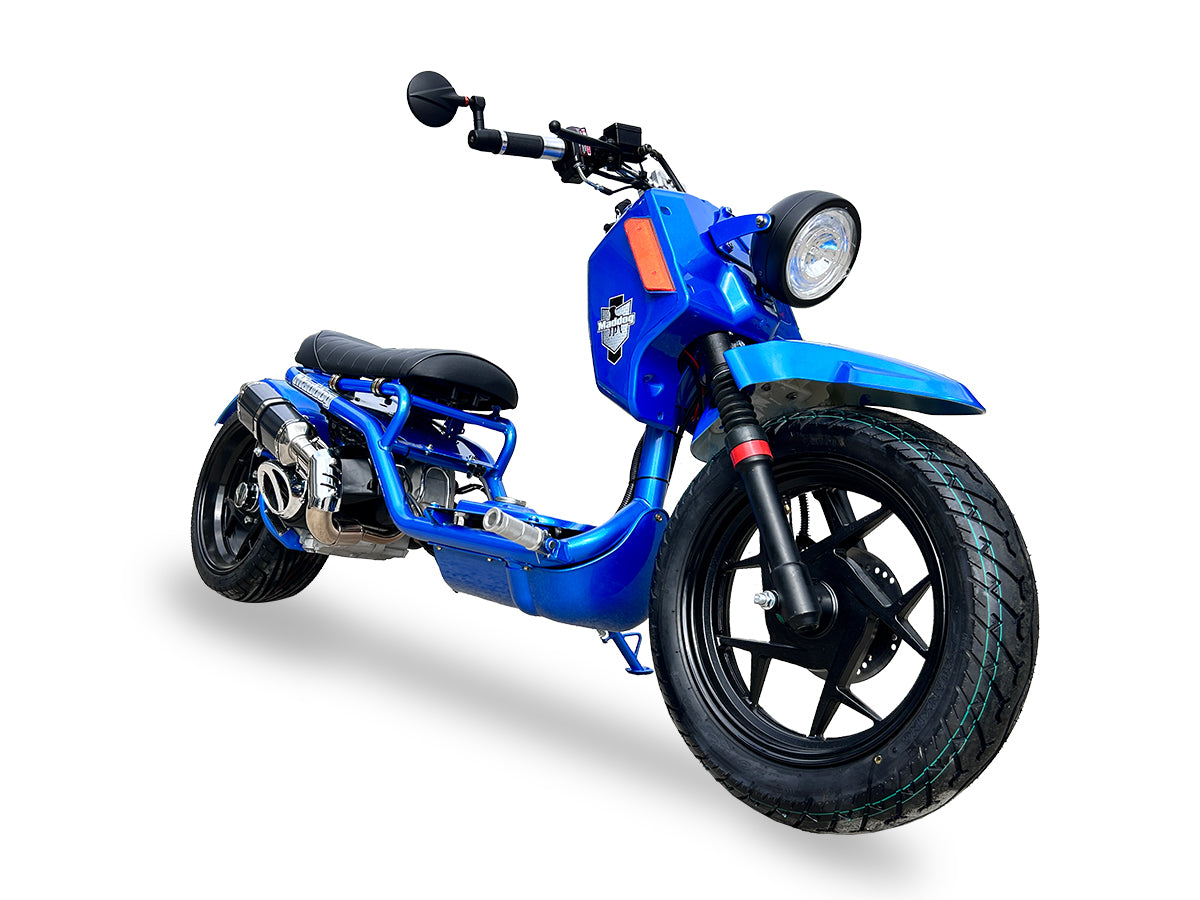 IceBear Maddog Gen V 150cc Scooter (PMZ150-22) - Metallic Blue Maddog Gen V Scooter