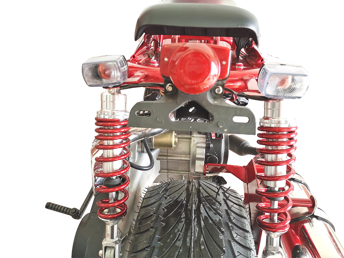 IceBear Maddog Gen I 150cc Scooter (PMZ150-19) - Rear end of the Maddog Gen IV (PMZ150-21)
