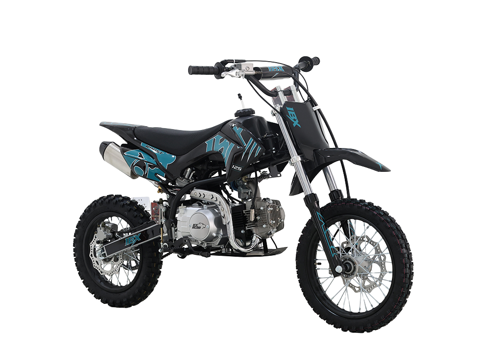 IceBear IBX Roost Fully Automatic 125cc Pit Bike (PAD125-1F) - full bike on white background