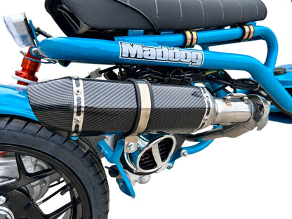 IceBear Maddog Gen V 50cc Scooter (PMZ50-22) - Carbon fiber muffler