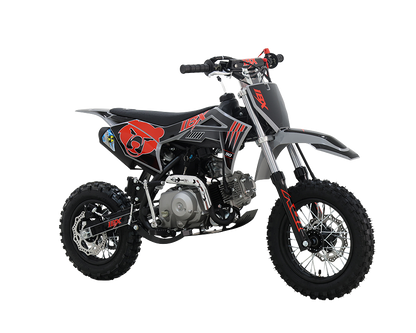 IceBear IBX AX90 90cc Pit Bike (PAD90-V2) - full bike on white background