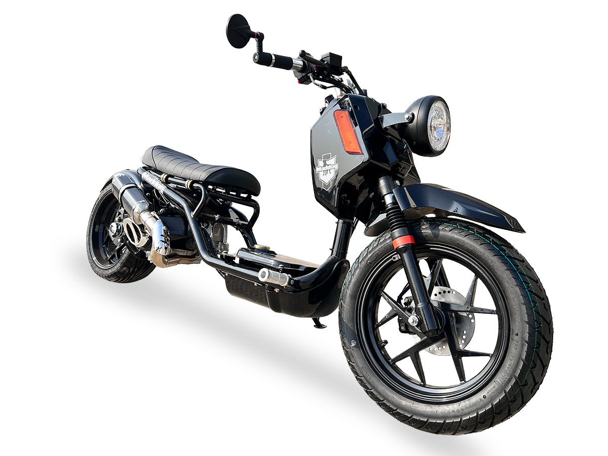 IceBear Maddog Gen V 150cc Scooter (PMZ150-22) - Metallic Black Maddog Gen V Scooter