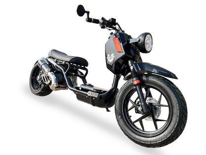 IceBear Maddog Gen V 150cc Scooter (PMZ150-22) - Metallic Black Maddog Gen V Scooter