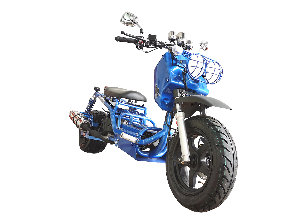 IceBear Maddog Gen I 50cc Scooter (PMZ50-19) - full scooter on white background