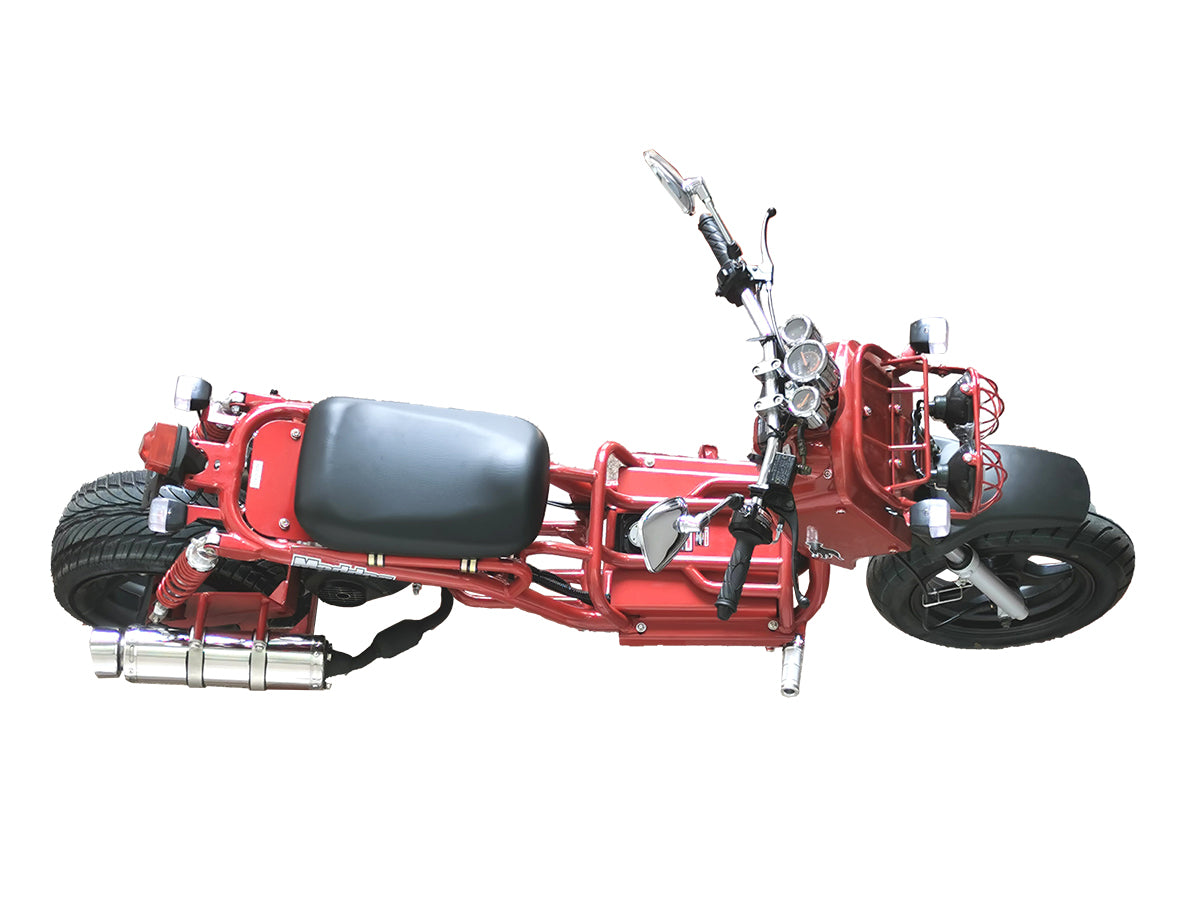 IceBear Maddog Gen I 150cc Scooter (PMZ150-19) - Overhead view Maddog Gen IV