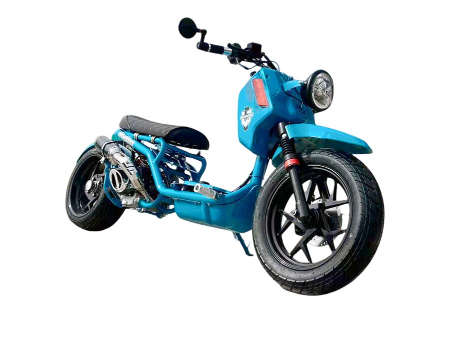 IceBear Maddog Gen V 50cc Scooter (PMZ50-22) - full scooter on white background