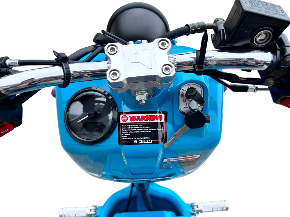 IceBear Maddog Gen V 50cc Scooter (PMZ50-22) - Front fairing dash area