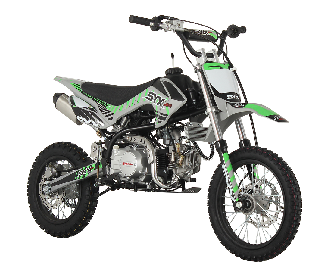 IceBear IBX Roost Semi-Automatic 125cc Pit Bike (PAD125-1S) - full bike on white background