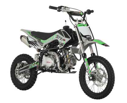IceBear IBX Roost Semi-Automatic 125cc Pit Bike (PAD125-1S) - full bike on white background