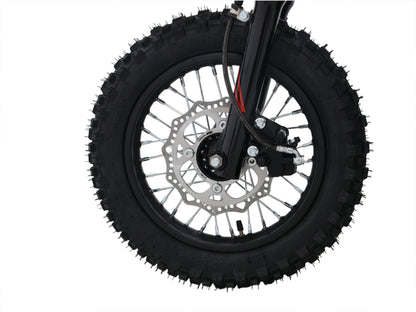 IceBear IBX AX90 90cc Pit Bike (PAD90-V2) - Front wheel close-up