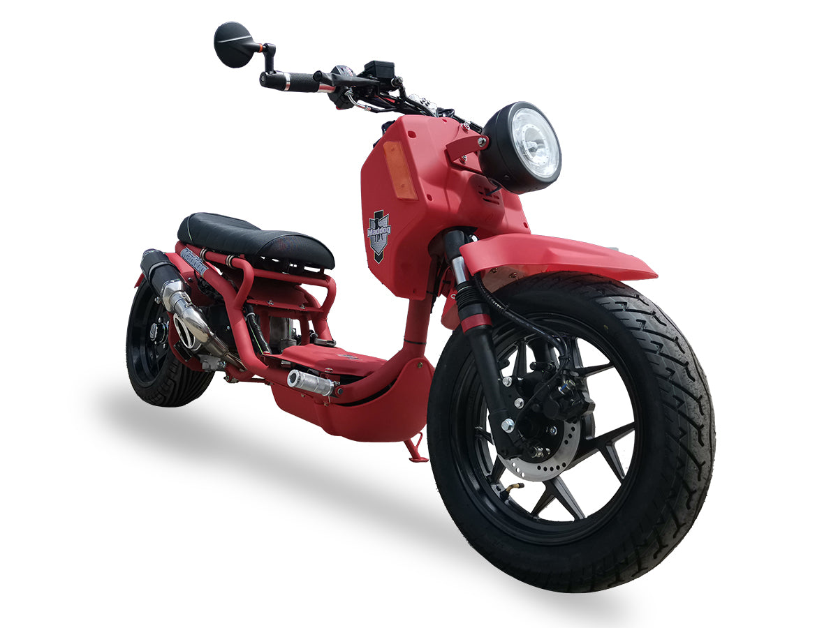 IceBear Maddog Gen V 50cc Scooter (PMZ50-22) - Maddog Gen V 50cc Scooter Burgundy