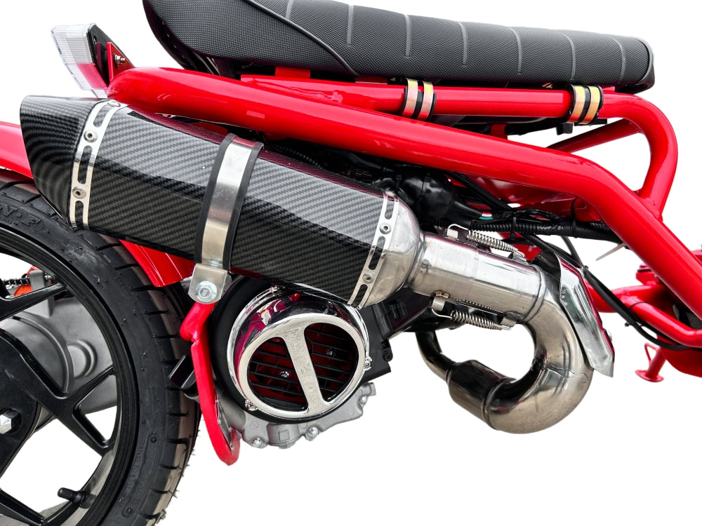 IceBear Maddog Gen V 150cc Scooter (PMZ150-22) - Right side exhaust