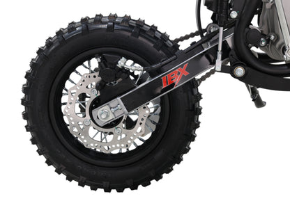 IceBear IBX AX90 90cc Pit Bike (PAD90-V2) - Rear 3/4 view