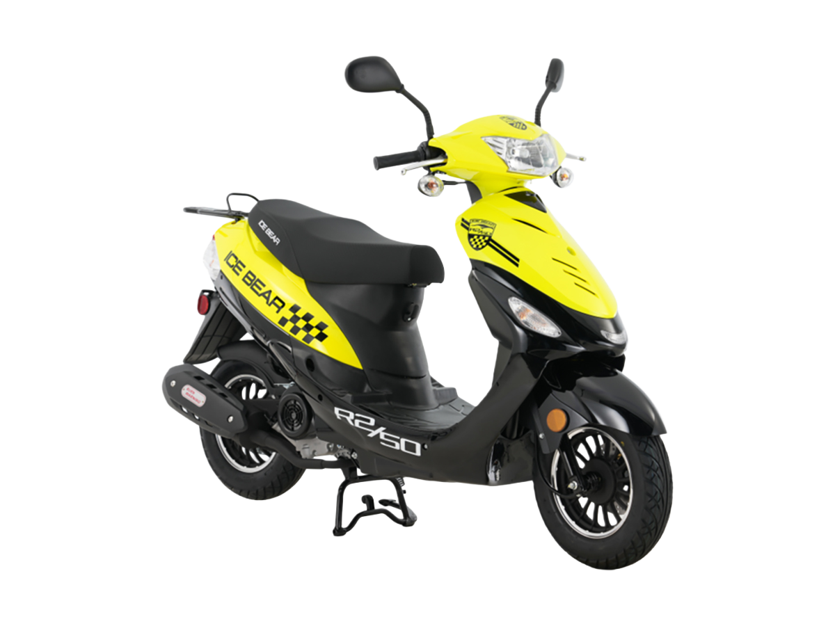 IceBear Rocket R2 50cc Scooter (PMZ50-4) - full scooter on white background