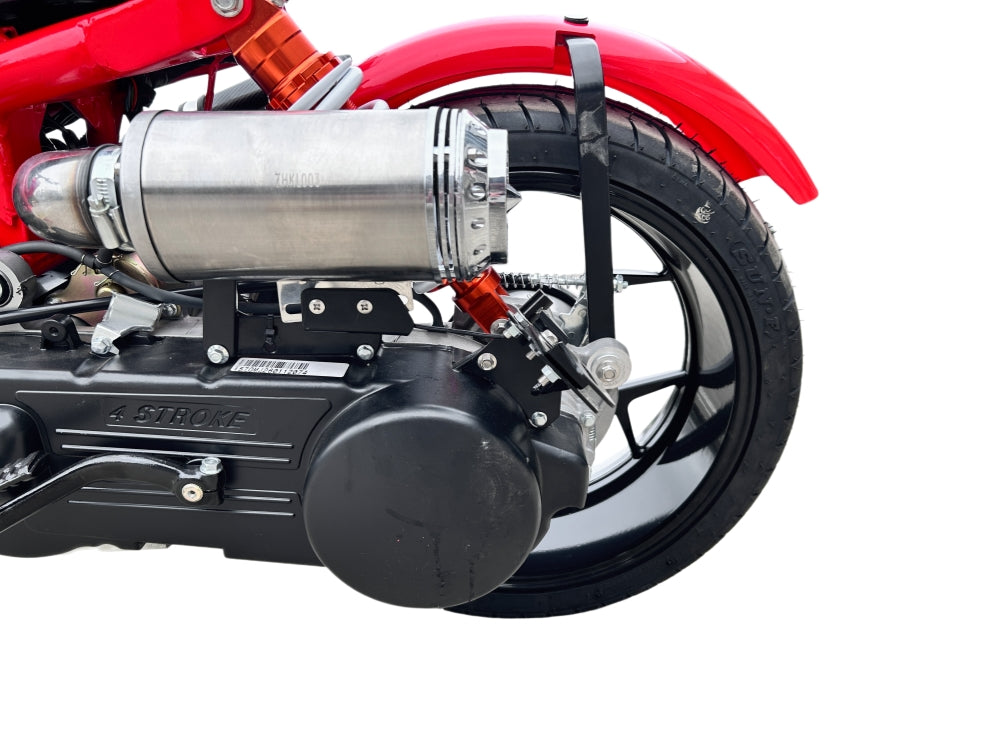 IceBear Maddog Gen V 150cc Scooter (PMZ150-22) - Right side close-up