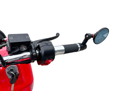 IceBear Maddog Gen V 150cc Scooter (PMZ150-22) - Left handlebar close-up