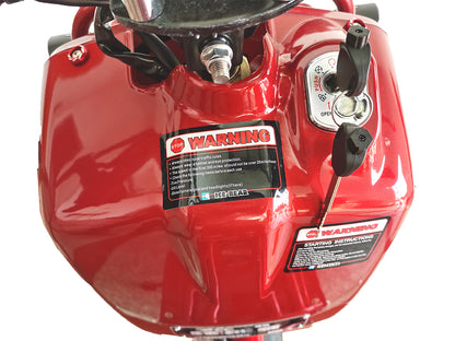 IceBear Maddog Gen I 50cc Scooter (PMZ50-19) - warning sticker Maddog Gen I 50cc