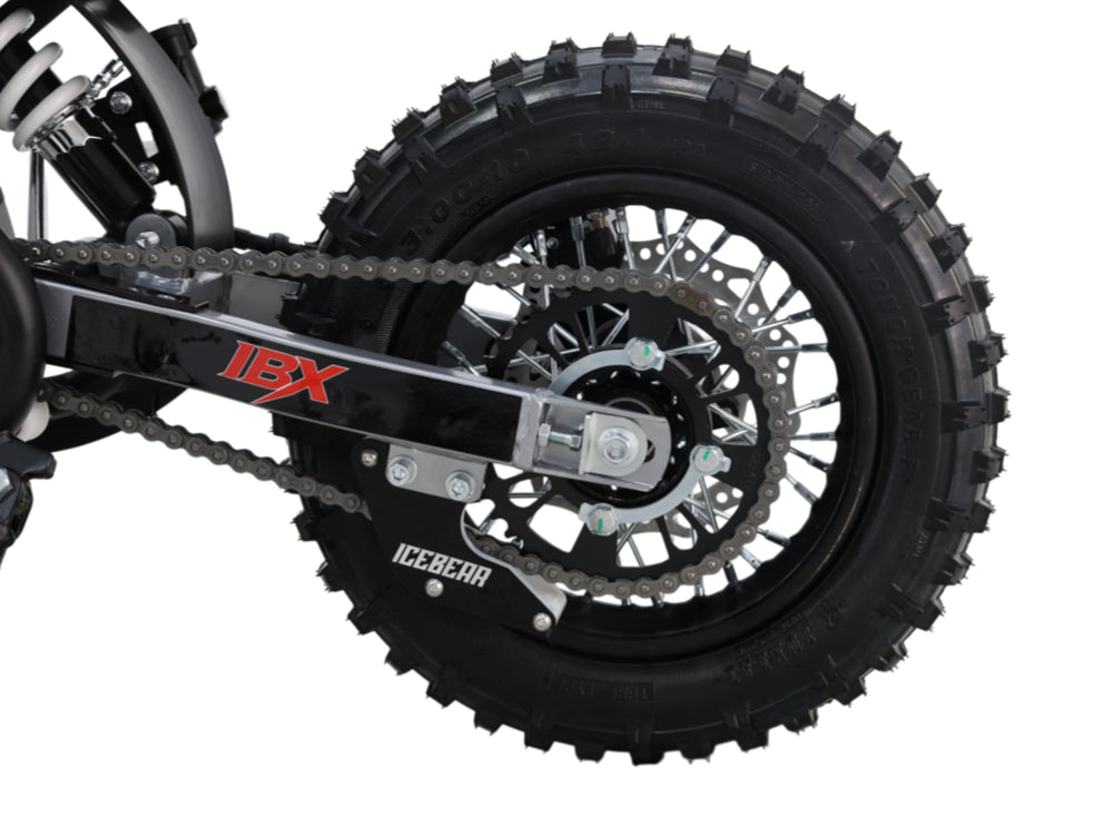 IceBear IBX AX90 90cc Pit Bike (PAD90-V2) - Rear view
