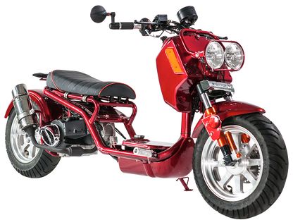 IceBear Maddog Gen IV 50cc Scooter (PMZ50-21) - full scooter on white background
