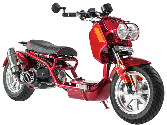 IceBear Maddog Gen IV 50cc Scooter (PMZ50-21) - full scooter on white background