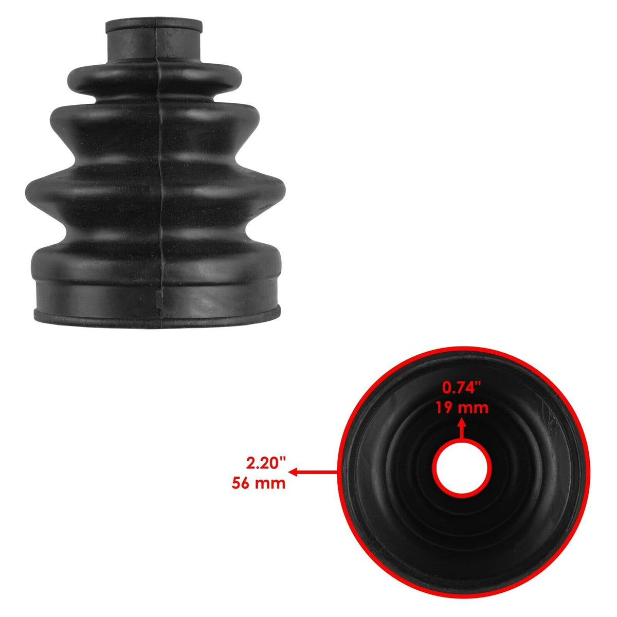 2 FRONT INNER ATV CV  Axle Boot  for Odes ATV 400 400cc ATV