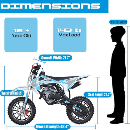 IceBear Pro Mini 50cc Pit Bike (PAD50-3)