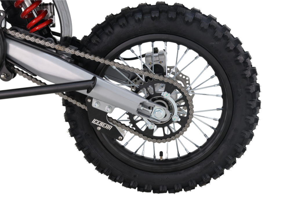 IceBear IBX Whip 125cc Pit Bike (PAD125-3) - Back left-side wheel