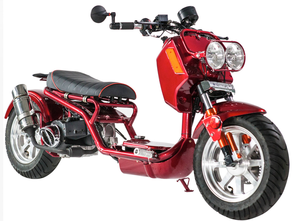 IceBear Maddog Gen IV 50cc Scooter (PMZ50-21) - PMZ50-21 Burgundy