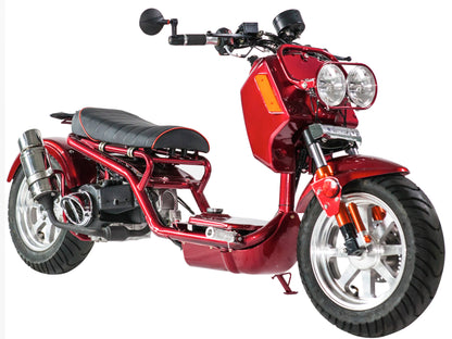 IceBear Maddog Gen IV 50cc Scooter (PMZ50-21) - PMZ50-21 Burgundy