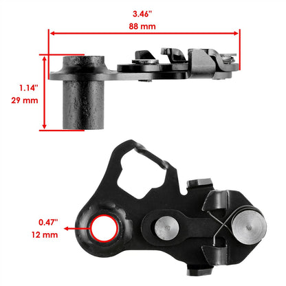 #1 - SECONDARY GEARSHIFT A-ARM-  ODES 400cc